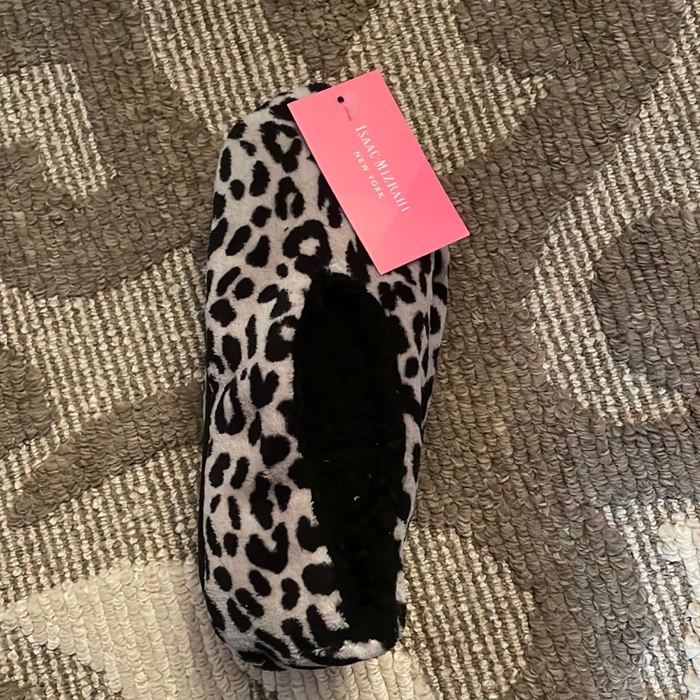 NWT Issac Mizrahi Printed Slippers